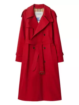 Плащ Каслфорд Burberry, красный