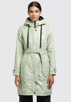 Плащ khujo, светло-зеленый
