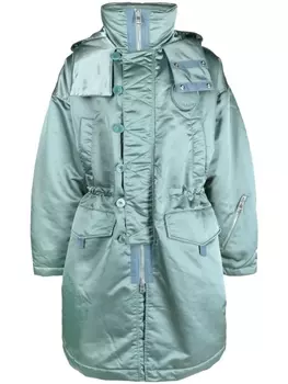 Плащ Lutece с капюшоном и нашивкой-логотипом Etudes, синий