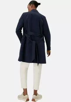 Плащ Marks & Spencer, темно-синий