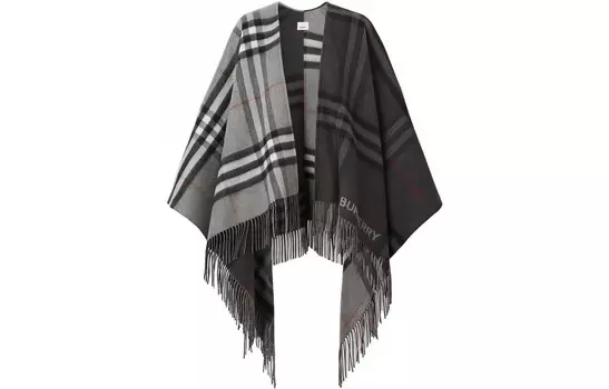 Плащ-накидка женский Burberry, серый