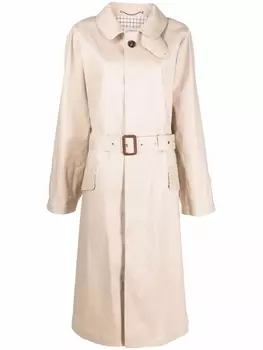 Плащ оверсайз Maison Margiela, бежевый