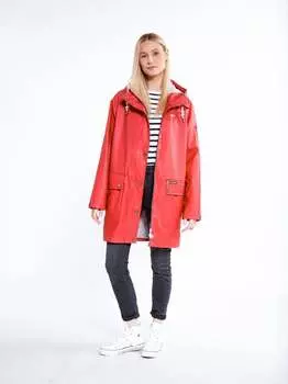 Плащ оверсайз Schmuddelwedda, красный