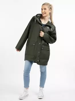 Плащ оверсайз Schmuddelwedda, зеленый