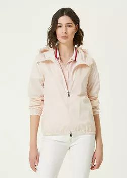 Плащ parillons powder с капюшоном Moncler