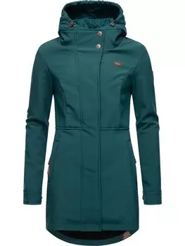 Плащ Ragwear Ybela, зеленый/темно-зеленый