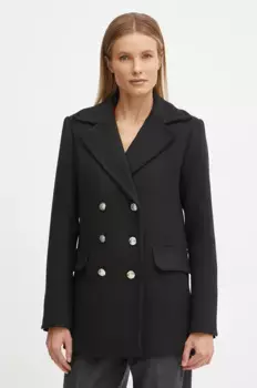 Плащ с добавлением шерсти GCAB Morgan, черный