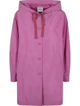 Плащ с капюшоном ASPESI, розовый