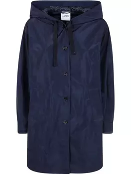 Плащ с капюшоном ASPESI, синий