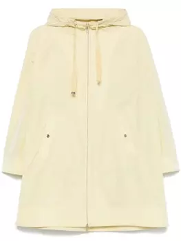 Плащ с капюшоном Herno, желтый