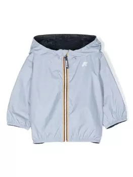Плащ с логотипом K Way Kids, синий