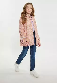 Плащ Schmuddelwedda, пастельлавендель оранжевый лев