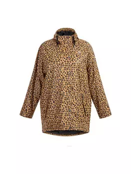 Плащ Schmuddelwedda Plus Size, цвет schwarz beige leo