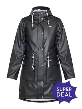 Плащ Schmuddelwedda Regenmantel, черный