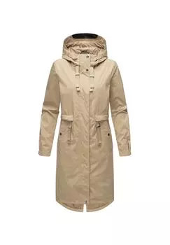 Плащ серебристый жемчужный NAVAHOO, бежевый