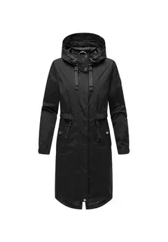 Плащ серебристый жемчужный NAVAHOO, черный