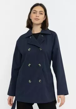 Плащ Soft Rebels, темно-синий