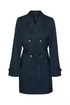 Плащ Vero Moda, темно-синий