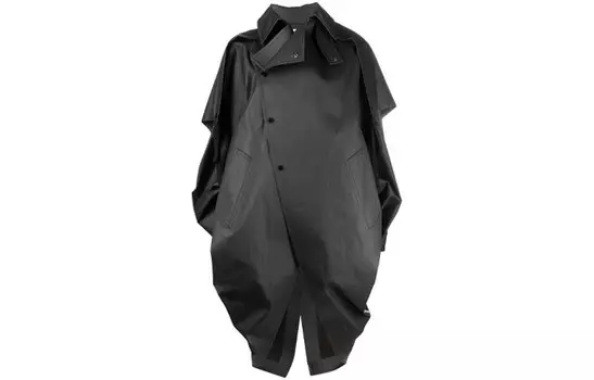 Плащ женский черный Bottega Veneta