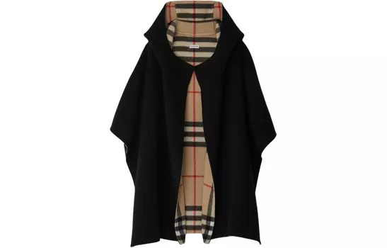 Плащ женский черный Burberry