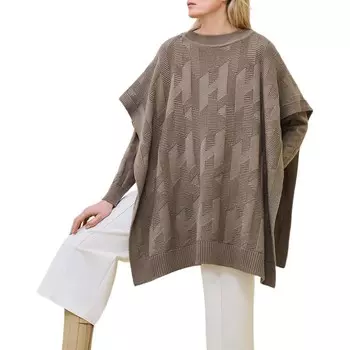 Плащ женский Hermes, серый