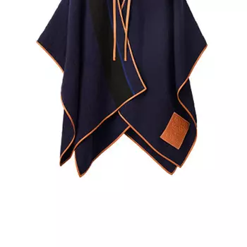 Плащ женский Loewe, темно-синий
