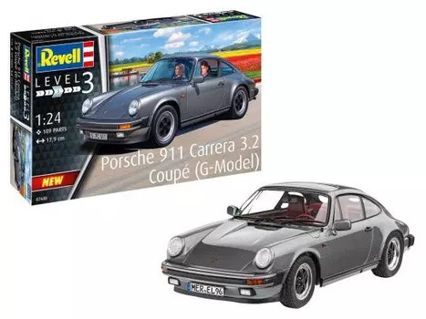 Пластиковая модель автомобиля 1/24 Модель Porsche 911 Coupe Revell