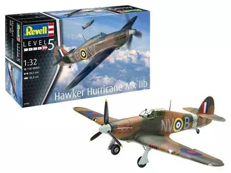 Пластиковая модель самолета Hawker Hurricane MK IIB 1/32. Revell