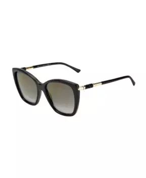 Пластиковые солнцезащитные очки для женщин. Jimmy Choo, черный