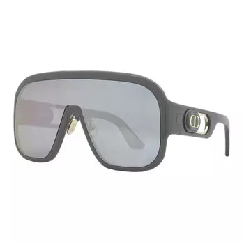 Пластиковые солнцезащитные очки неправильной формы, женские, серые DIOR