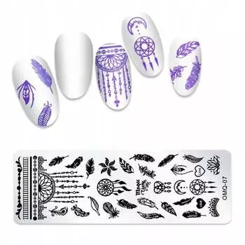 Пластина для штампа для ногтей, Tojato