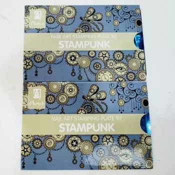 Пластина для штамповки, Пластина для аксессуаров для нейл-арта 92 Moyra