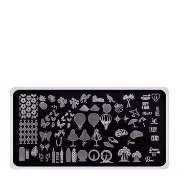 Пластины для штамповки Travel Elisium