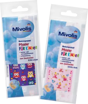Пластырь детский 0,5м. Mivolis