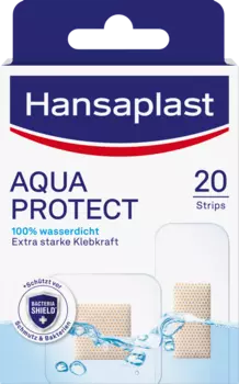 Пластыри Aqua Protect водонепроницаемые 20 шт. Hansaplast