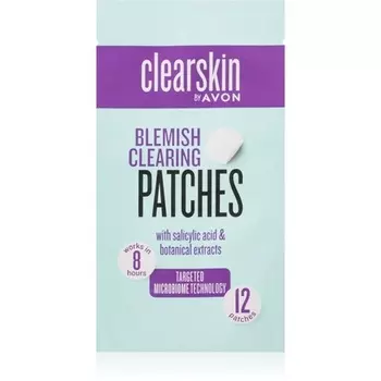 Пластыри для устранения дефектов кожи Clearskin - 12 шт. Avon
