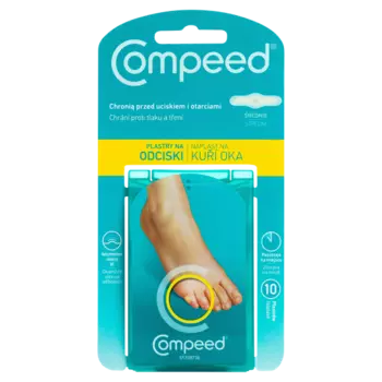 Пластыри от мозолей на пальцах рук, 10 шт./1 уп. Compeed