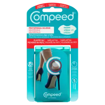 Пластыри от мозолей на пятках, 5 шт./1 упаковка. Compeed