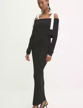 Платье 0 Rotate, черный