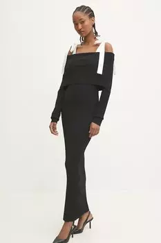 Платье 0 Rotate, черный