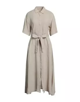 Платье 120% Lino, бежевый