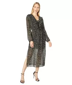 Платье 1.STATE, Long Sleeve Maxi Dress
