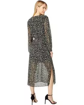 Платье 1.STATE Long Sleeve Maxi Dress, цвет Petite Fleur