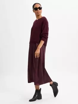 Платье 3 в 1 с содержанием мохера Robe Lgre, бордовый