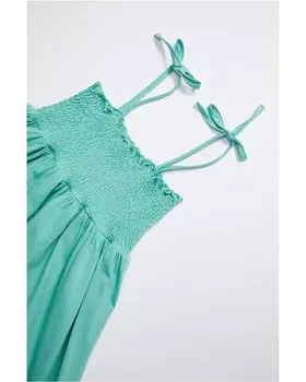 Платье #4kids Essential Smocked Top Dress, цвет Jade Green