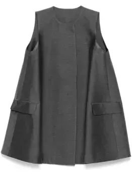 Платье А-силуэта без рукавов JNBY, серый