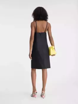 Платье А-силуэта без рукавов Кэмисон Jacquemus, черный