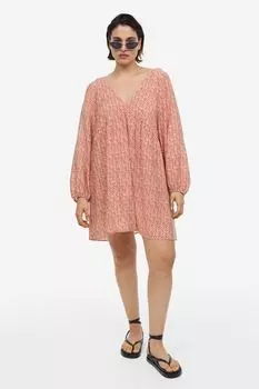 Платье А-силуэта H&M