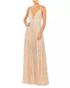 Платье А-силуэта Mac Duggal, мультиколор