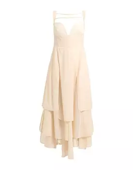 Платье A.W.A.K.E. Mode, бежевый